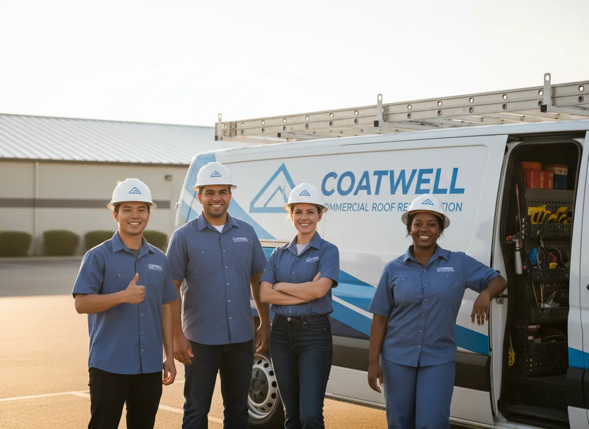 Commercial roof coating company in Baker, WV